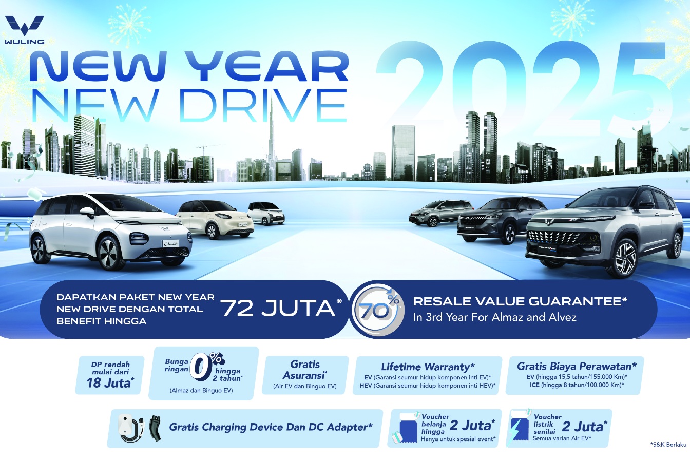 PROMO WULING NEW YEAR NEW DRIVE 2025